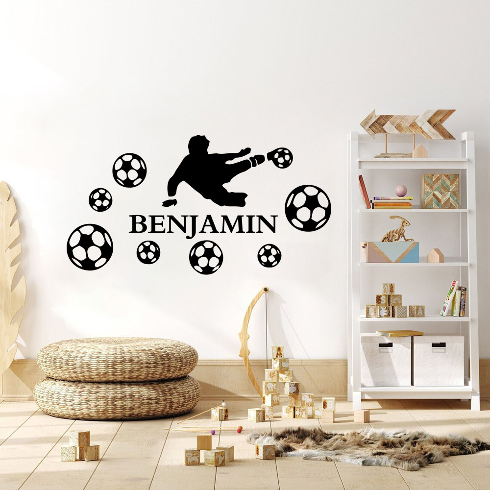 Wall Sticker - 1pc Mode Benutzerdefinierte Name Junge Spielen