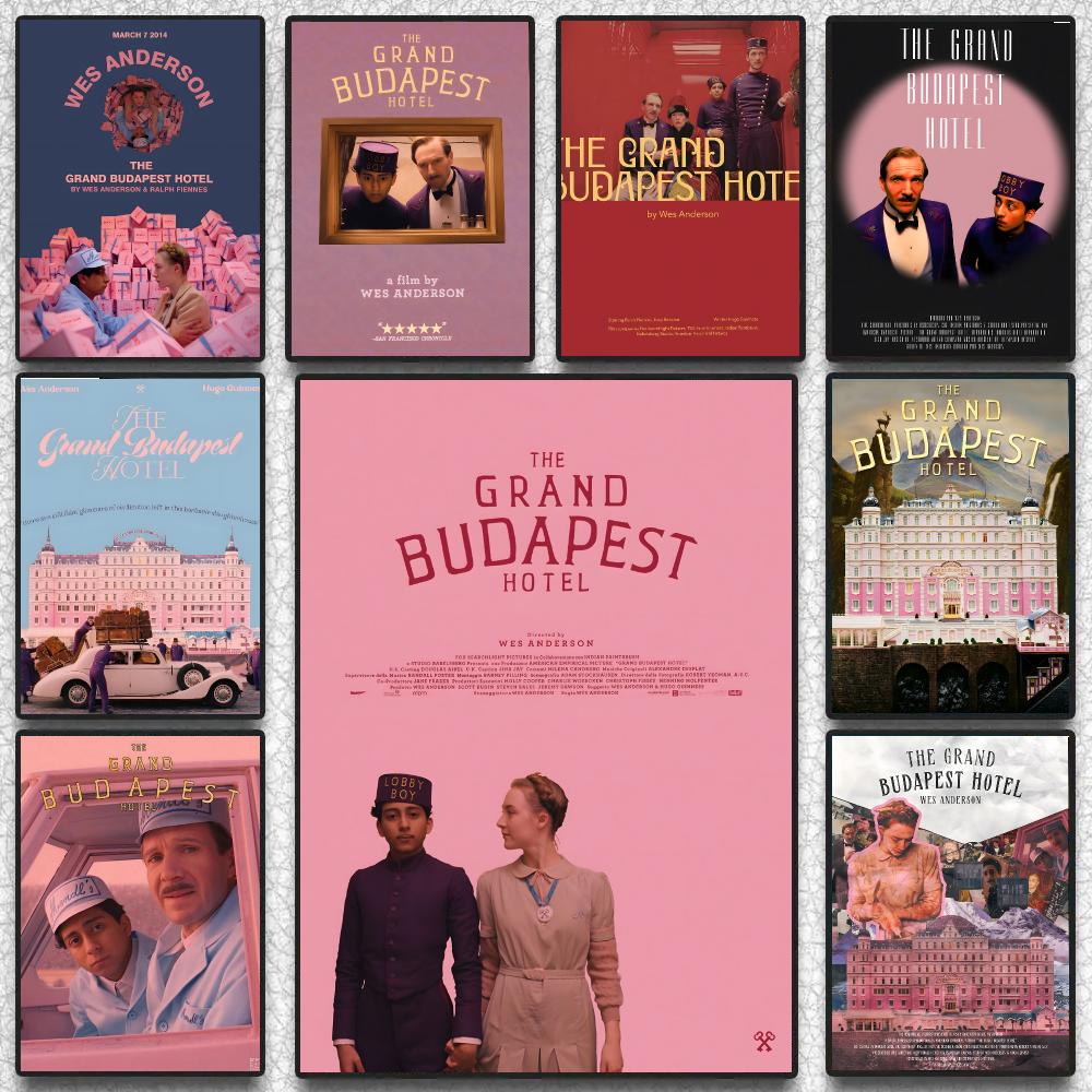 Wall Sticker - Das Grand Budapest Hotel Poster Heißer