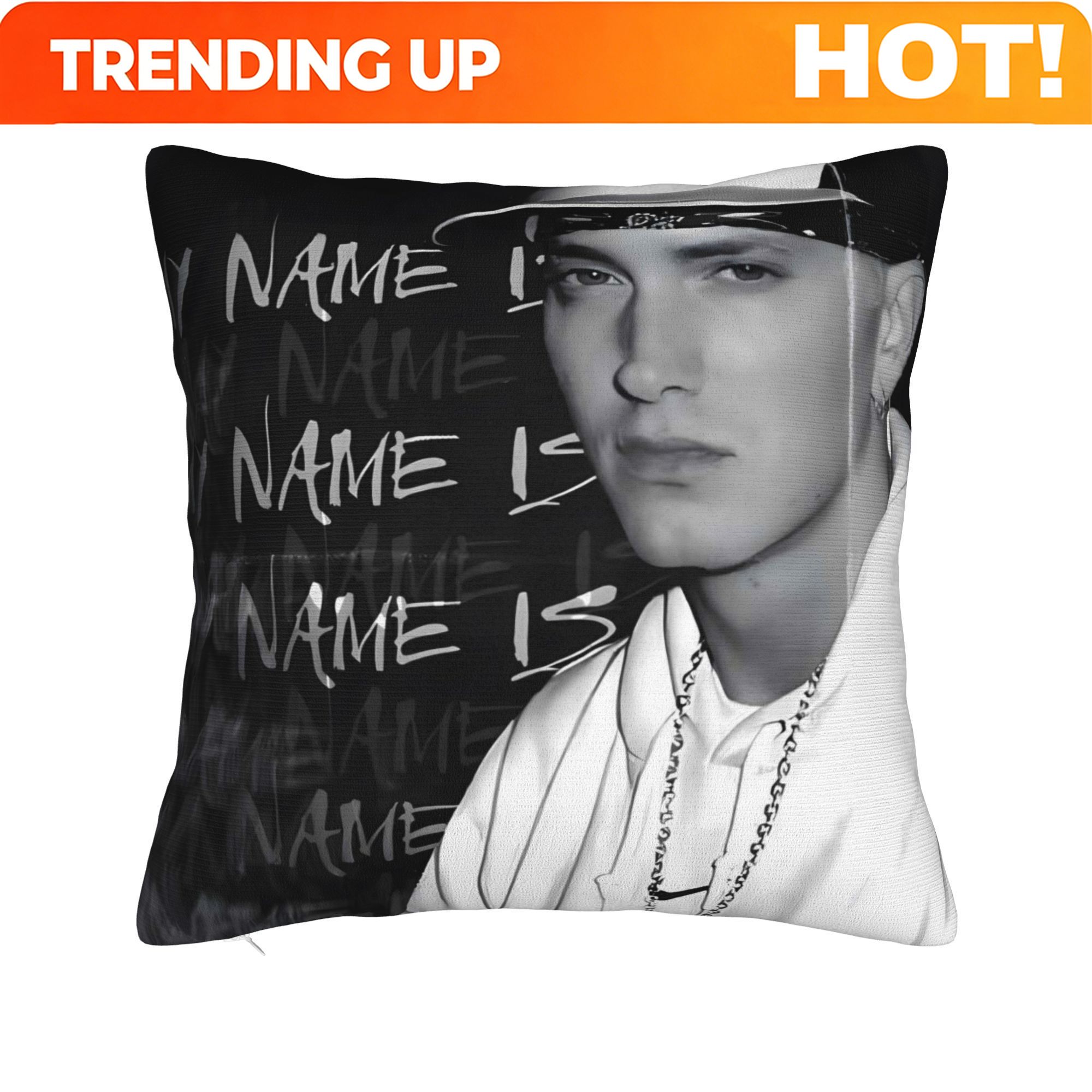 Throw Pillow - Personalisierbare EMINEM Doppelseitig Bedruckte Kissenbezüge Set