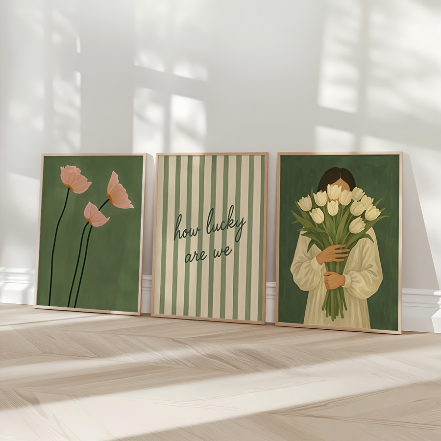 3-teiliges rahmenloses Leinwan – Abstract Canvas Set Bewertung und Preis