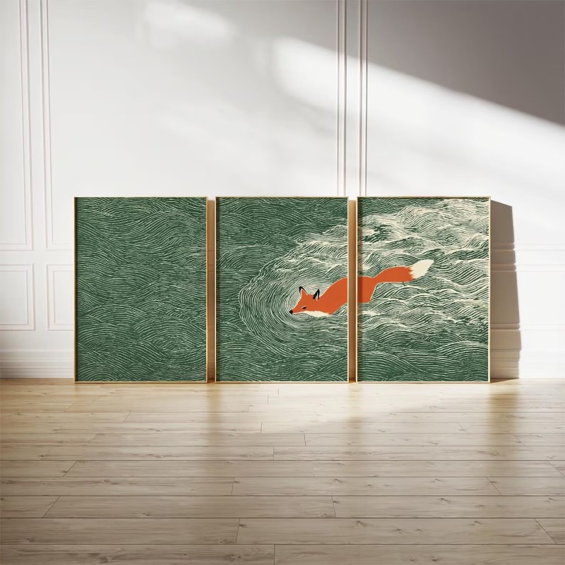 3-teiliges rahmenloses Leinwan – Abstract Canvas Set Bewertung und Preis