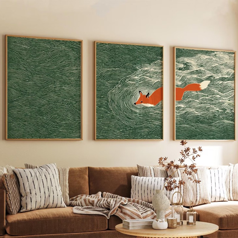 3-teiliges rahmenloses Leinwan – Abstract Canvas Set Bewertung und Preis