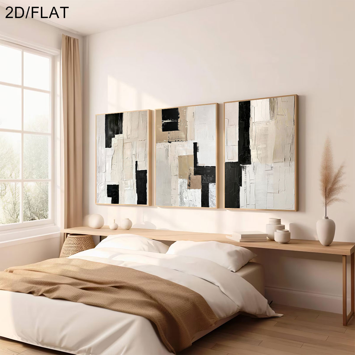 3 Stück rahmenlos, 3-teiliges  – Abstract Canvas Set Bewertung und Preis