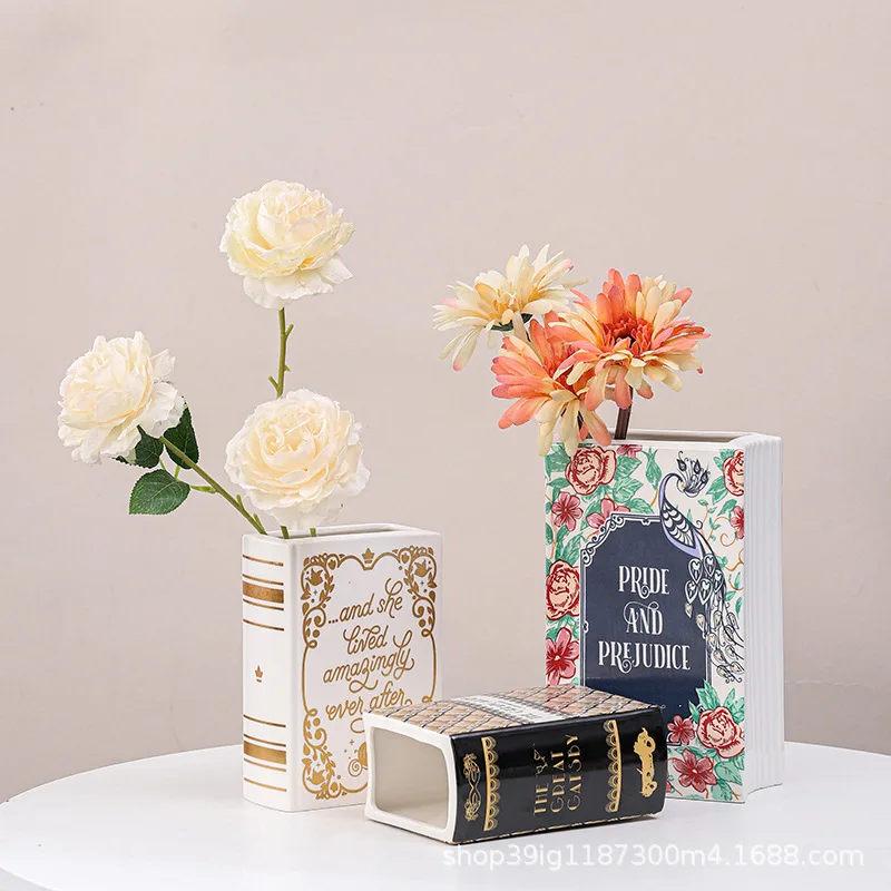 Retro-Buchvase, Schreibtischde – Vase Decor Bewertung und Preis