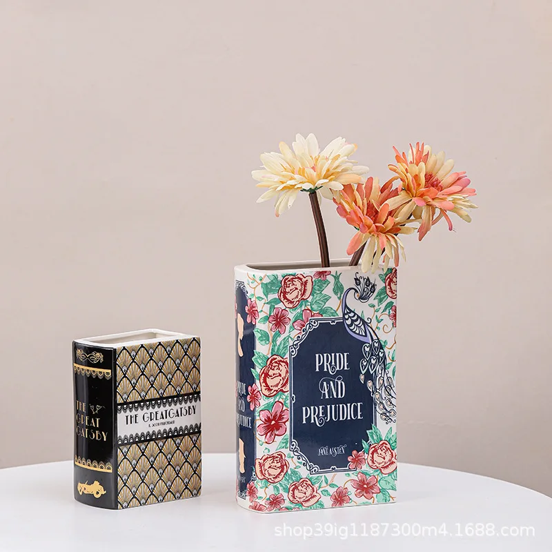 Retro-Buchvase, Schreibtischde – Vase Decor Bewertung und Preis
