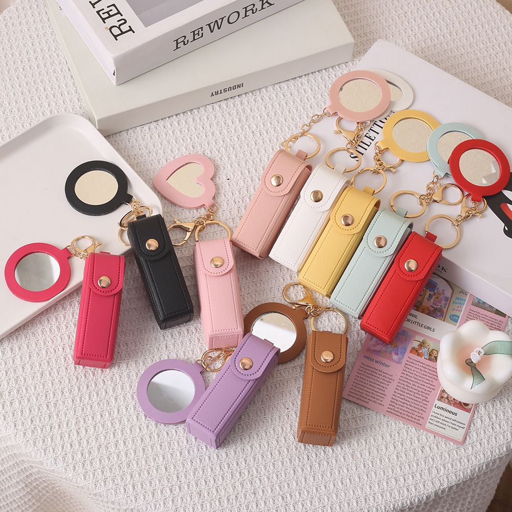 Tragbare Lippenstiftbox aus PU – Decorative Mirror Bewertung und Preis
