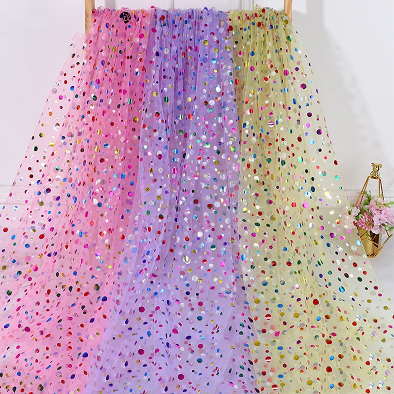 Bunter Polka-Dot-Goldfolien-Tü – Table Runner Bewertung und Preis