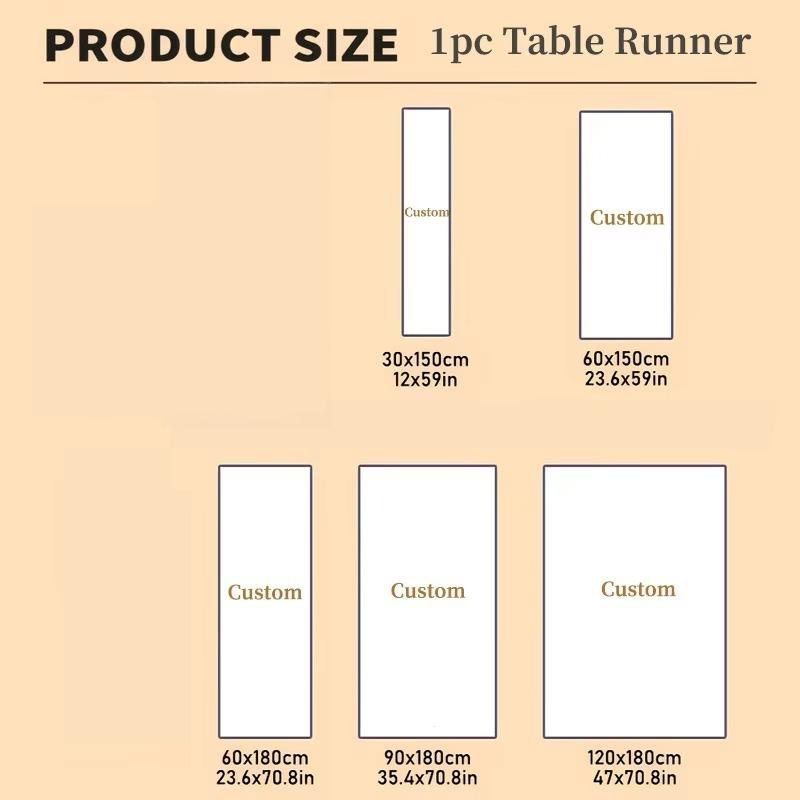 Maßgefertigte 1-teilige Polyes – Table Runner Bewertung und Preis