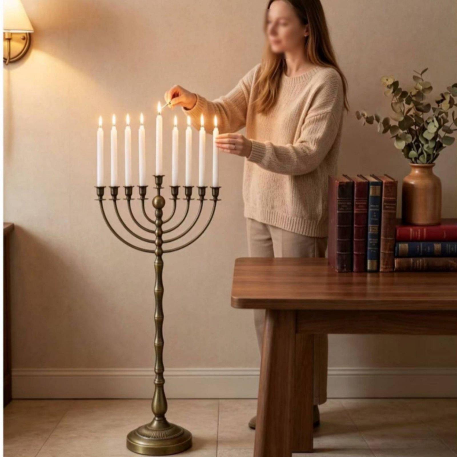 Hoher Bronzener Kerzenständer  – Candle Holder Decor Bewertung und Preis