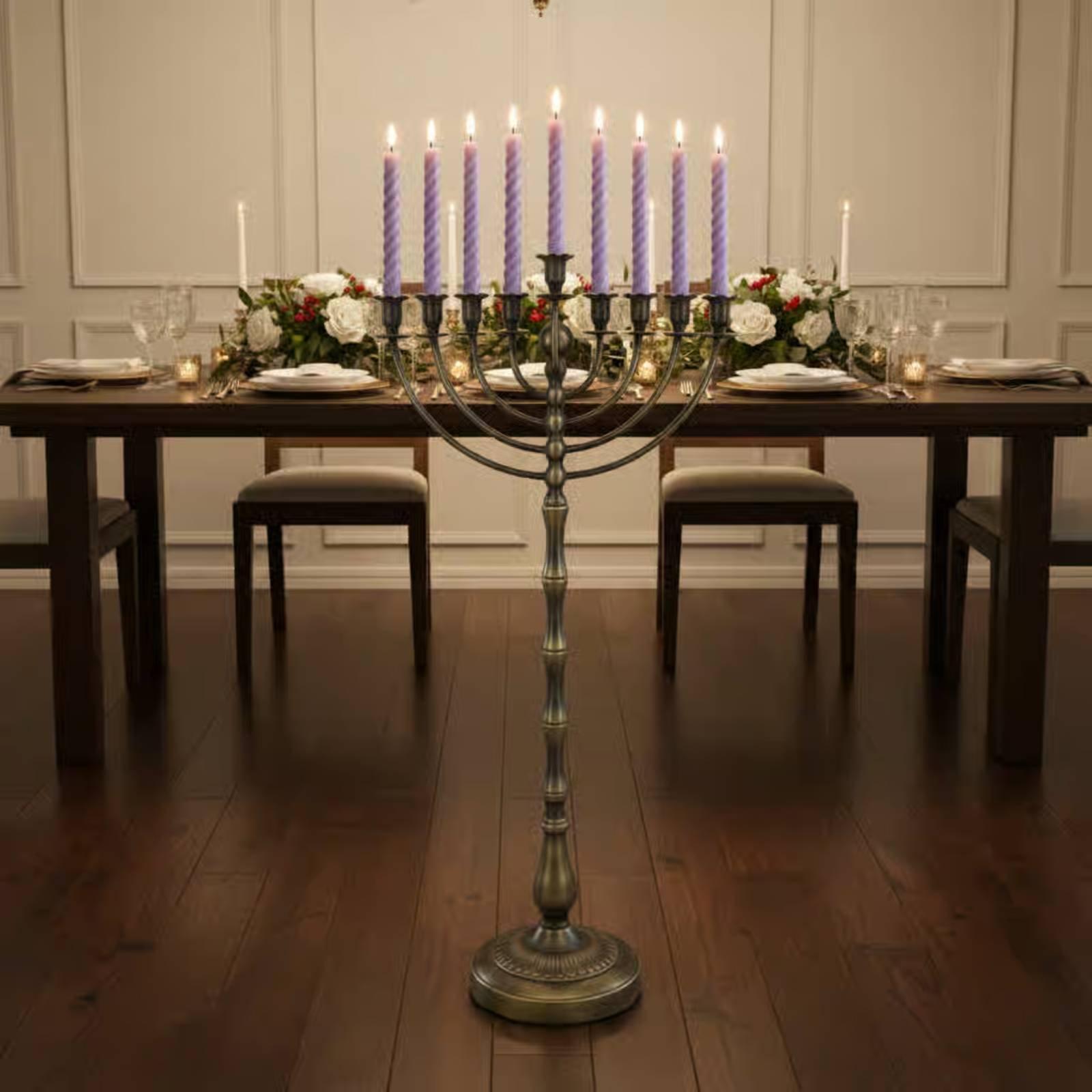 Hoher Bronzener Kerzenständer  – Candle Holder Decor Bewertung und Preis