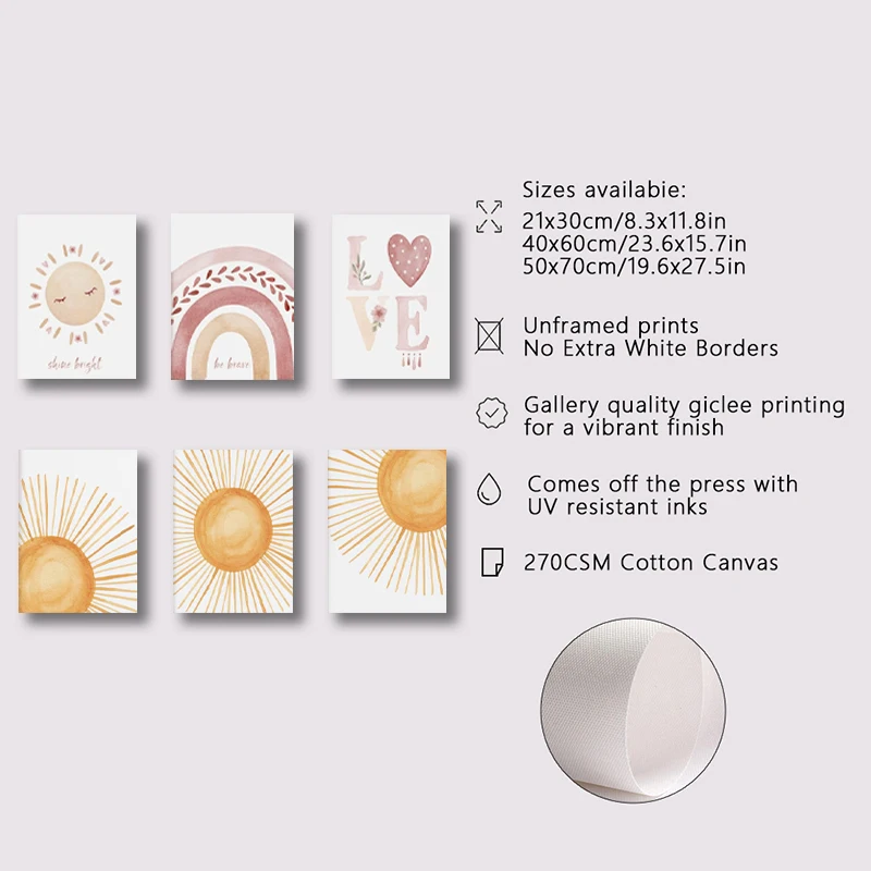 3-teiliges Set rahmenloser Lei – Abstract Canvas Set Bewertung und Preis