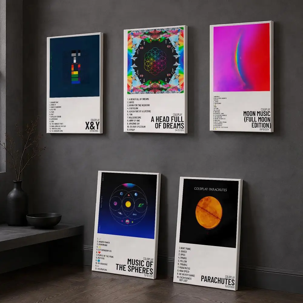 Band C – Coldplay Albumcover,  – Wall Art Bewertung und Preis