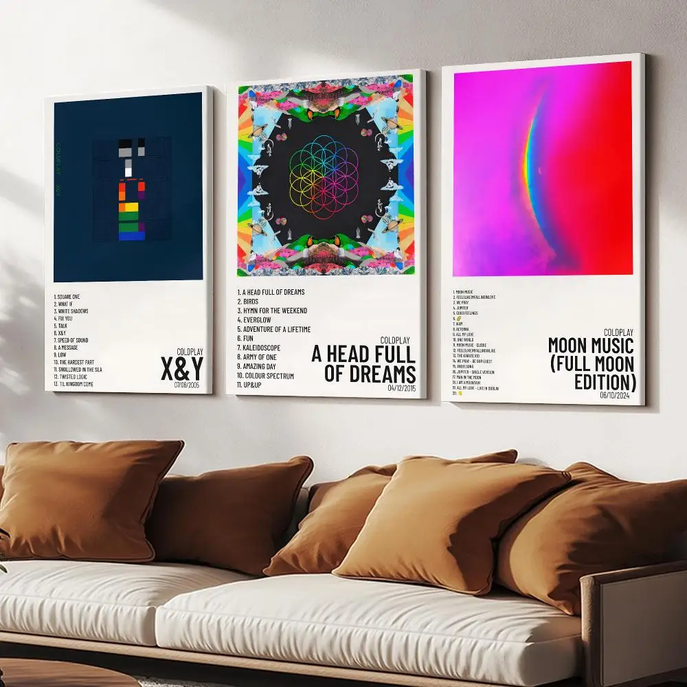 Band C – Coldplay Albumcover,  – Wall Art Bewertung und Preis