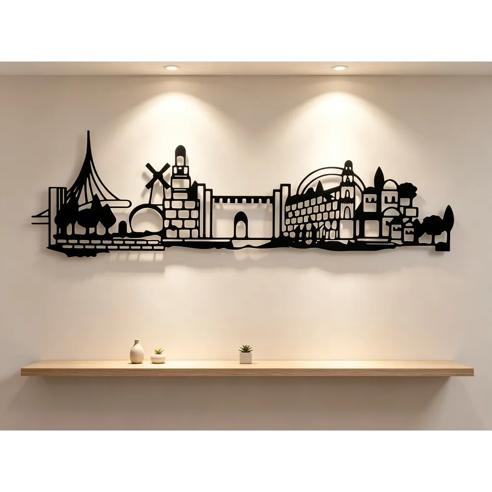 CIFBUY Eisen-Wandkunst Jerusal – Wall Art Bewertung und Preis