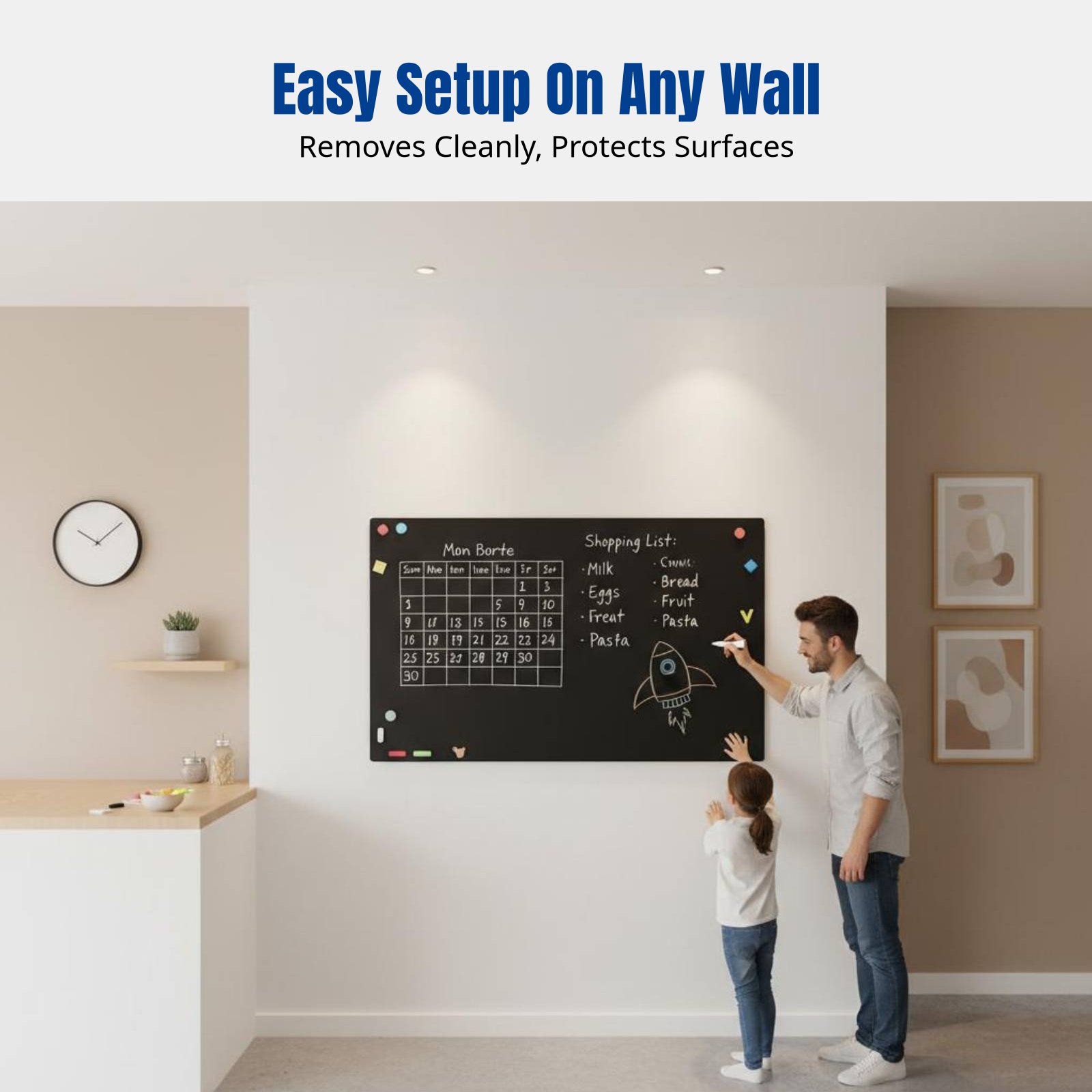Whiteboard-Wandaufkleber für K – Wall Sticker Bewertung und Preis