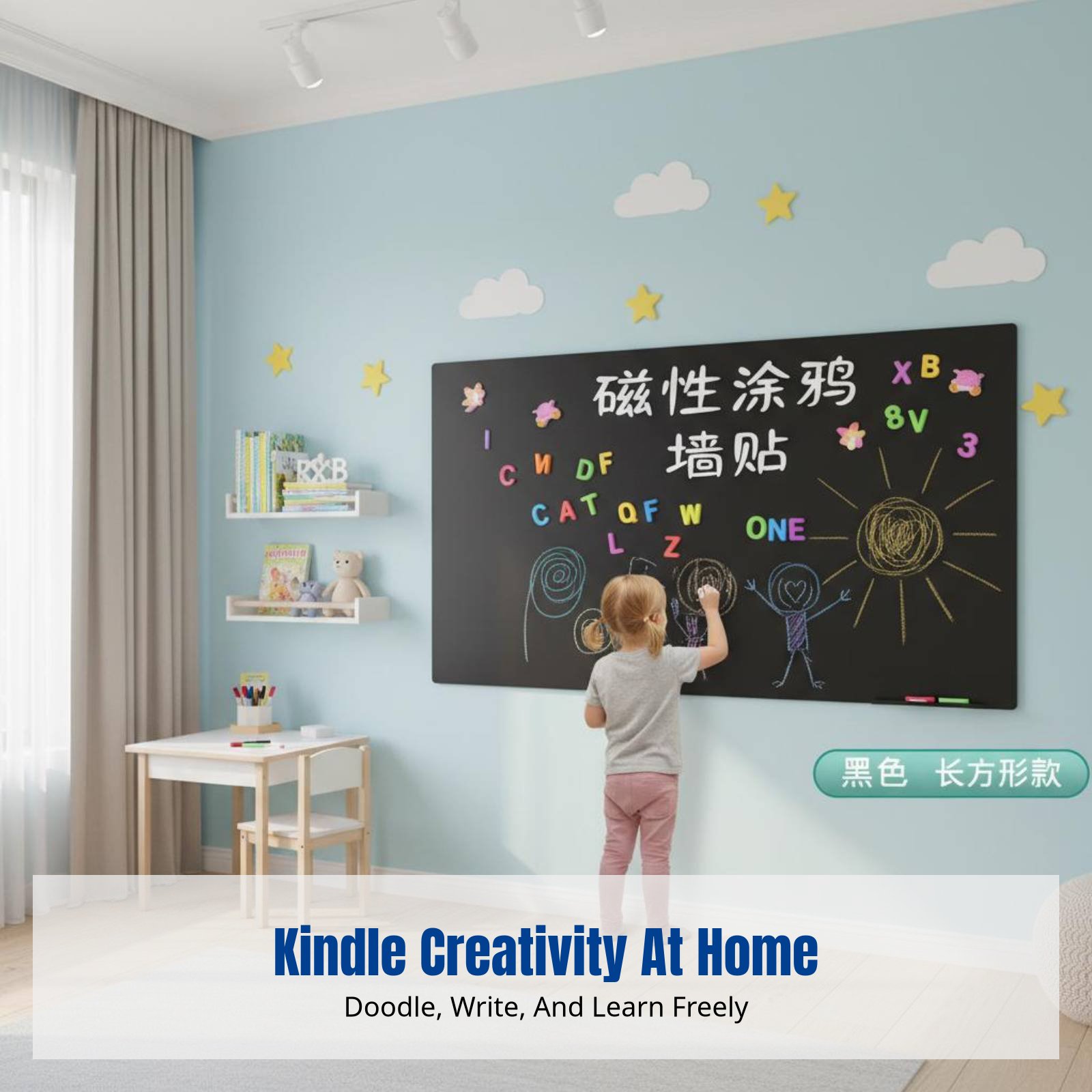 Whiteboard-Wandaufkleber für K – Wall Sticker Bewertung und Preis